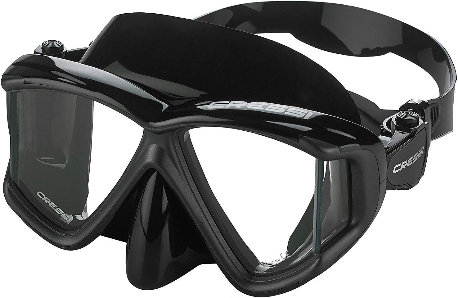 Cressi Perfect View Scuba and Snorkeling Mask in Pure Comfortable Silicone - Liberty Quattro: Designed in Italy - Image 3