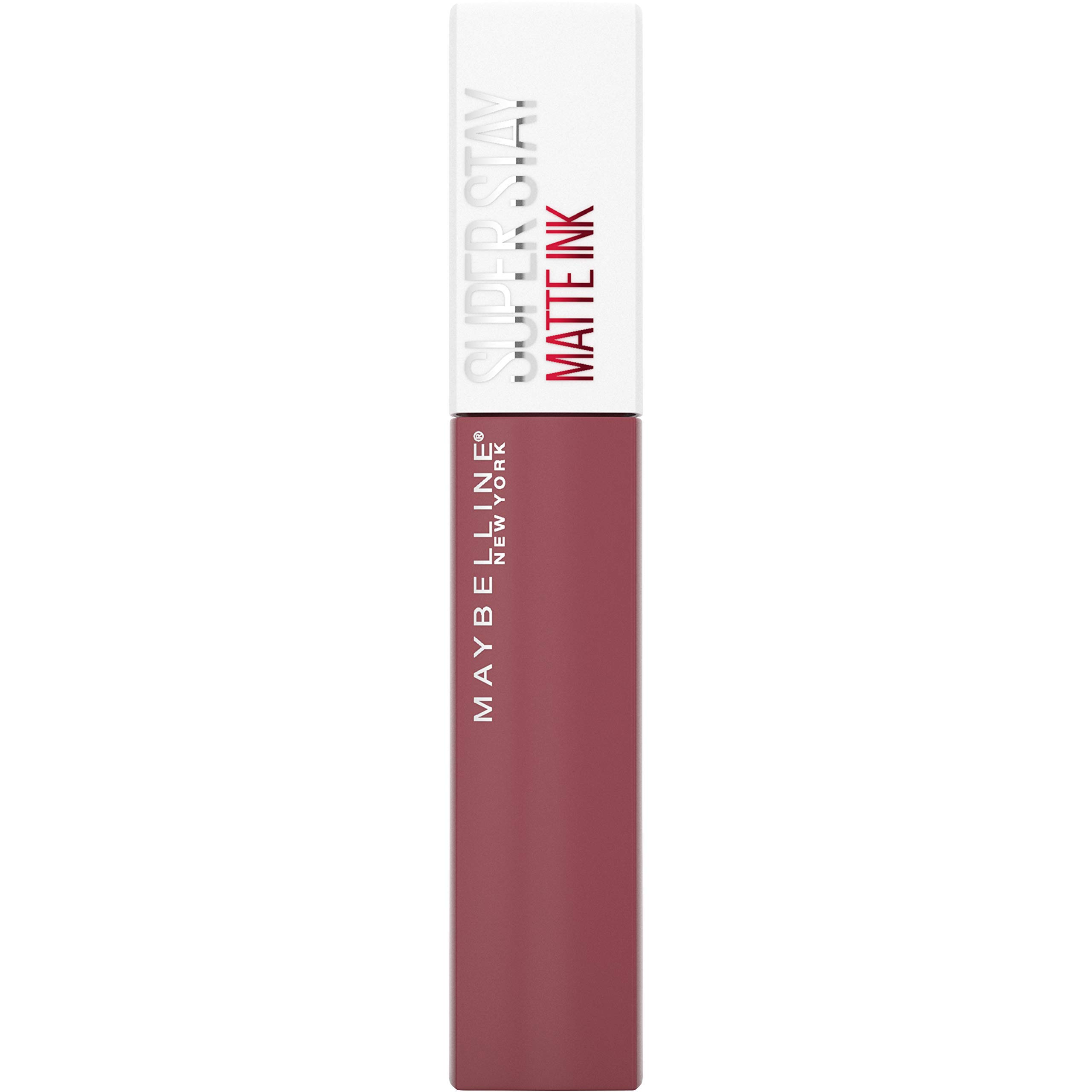 Maybelline New York Superstay Matte Ink Longlasting Liquid Warm Blush Pink Lipstick Up to 12 Hour Wear Non Drying 175 Ringleader