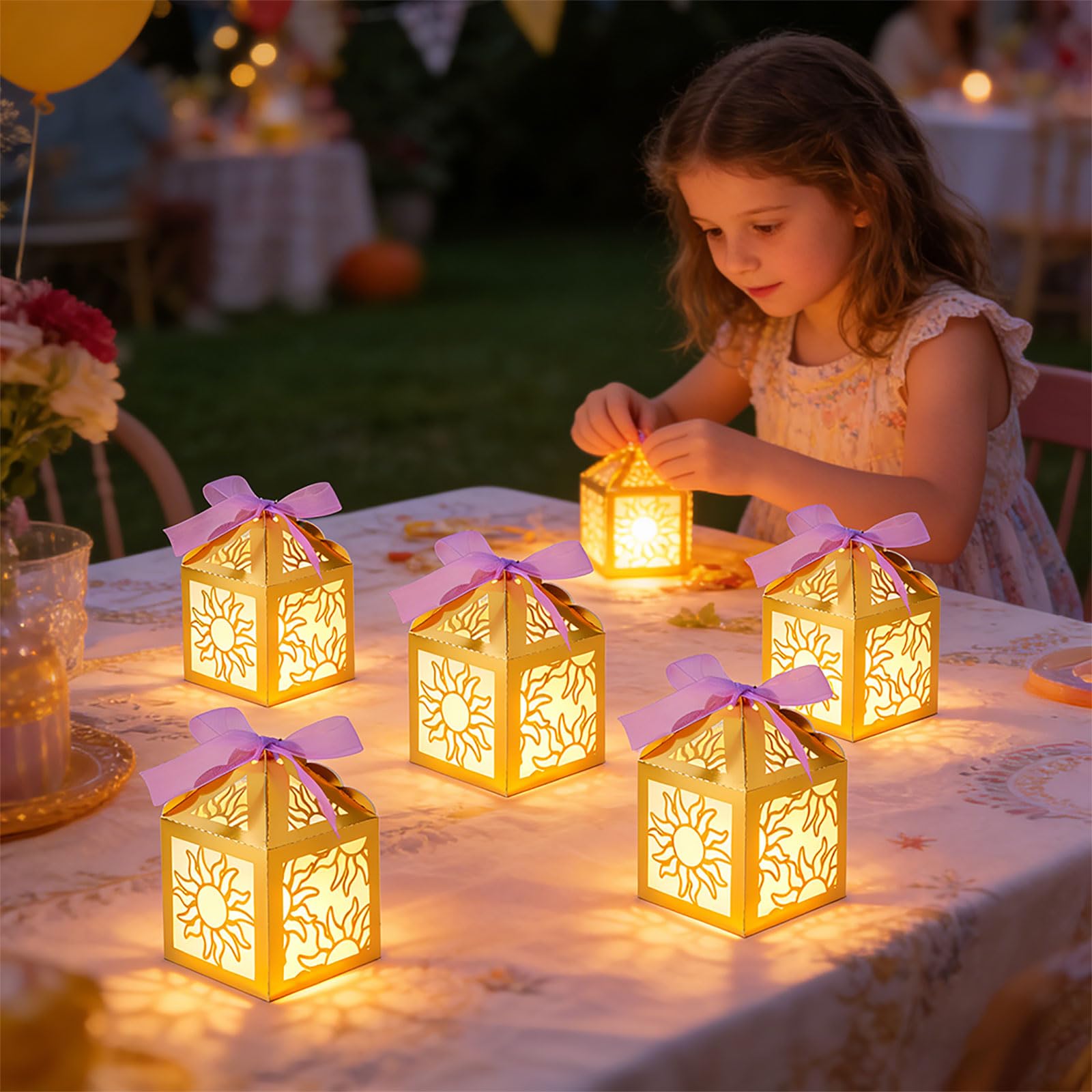 50 coperture Luminose per Decorazioni per Feste e progetti Artigianato Natalizio realizzate in Carta perlata Decorazioni per la casa Festive sfuse