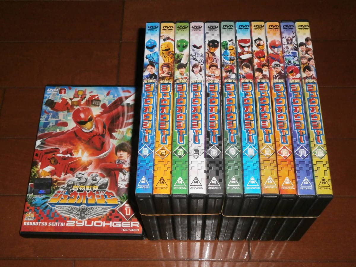 Amazon.co.jp: '動物戦隊ジュウオウジャー、全12巻' : おもちゃ
