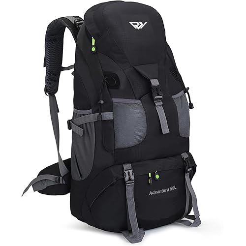 Hiking Backpack, 50l Camping Lightweight Bag for Outdoor