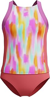 Traje de Baño Tankini de Dos Piezas con Correa Gruesa Conjunto Mujer