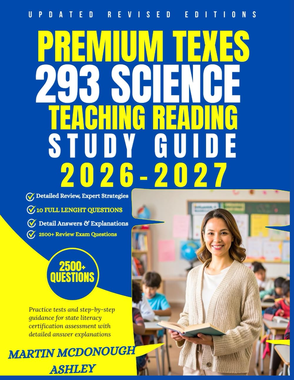 Premium TExES 293 Science of Teaching Reading Study Guide 2026–2027: Practice tests and step-by-step guidance for state literacy certification assessment with detailed answer explanations