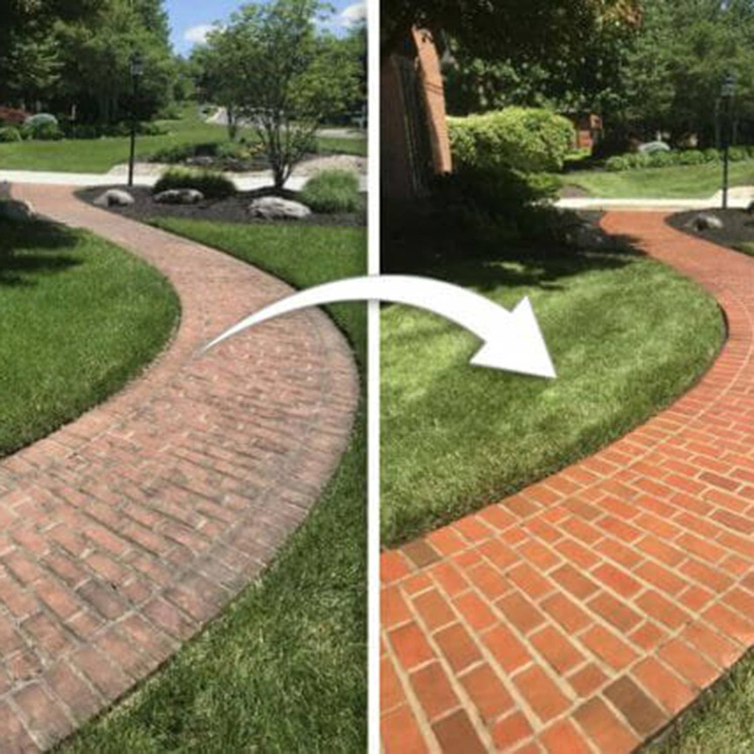 New Aquoxis Pressure Washer – 20x More Powerful Than Hoses, Durable Stainless Steel, Easy Installation, Universal Compatibility, Ideal for Driveways & Patios, Effortless Dirt & Stain Removal (C) - 3