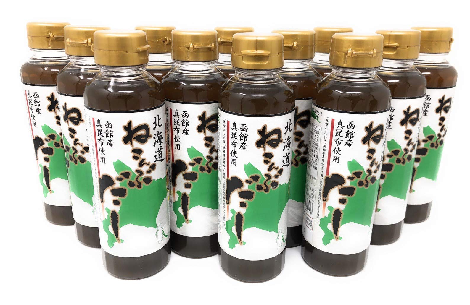 ねこんぶだし 300ml×12本 1箱（北海道函館市南茅部産 真昆布使用） Amazon.co.jp: 北海道 ねこんぶだし 【函館産 真昆布使用