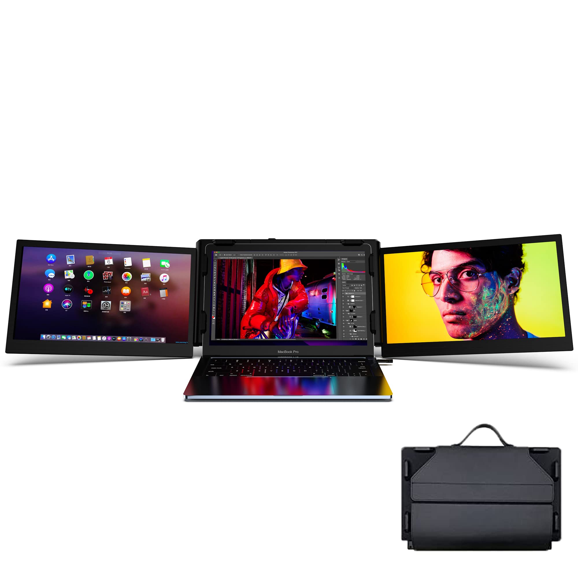 Buy OFIYAA P2 PRO 13.3" Triple Portable Monitor for Laptop Screen