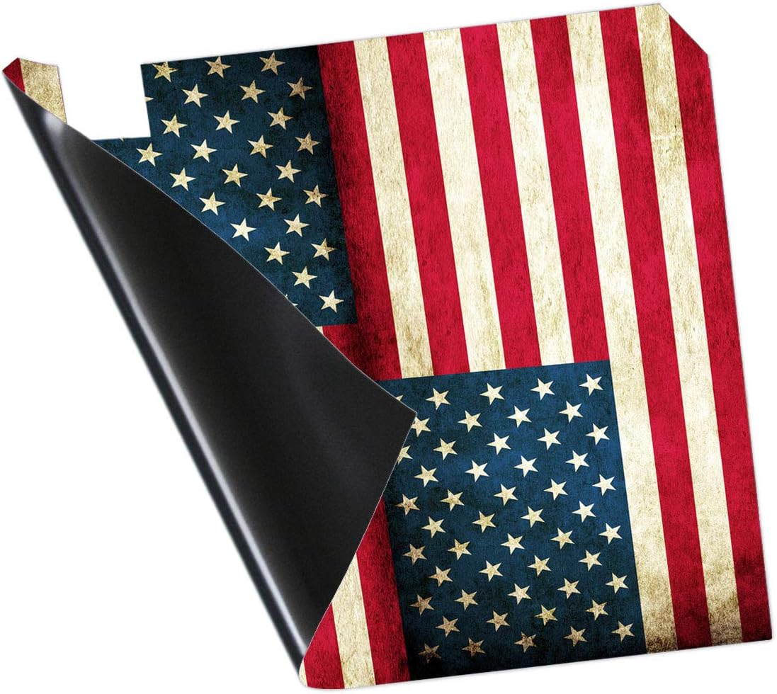 VWAQ American Flag Mailbox Covers Magnetic - Patriotic Decorative Magnets - MBM1
