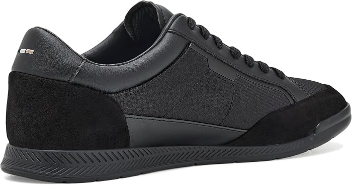 Мужские кроссовки BOSS Nitan Low Profile Lace-Up, цвет: Чёрный — фото 7