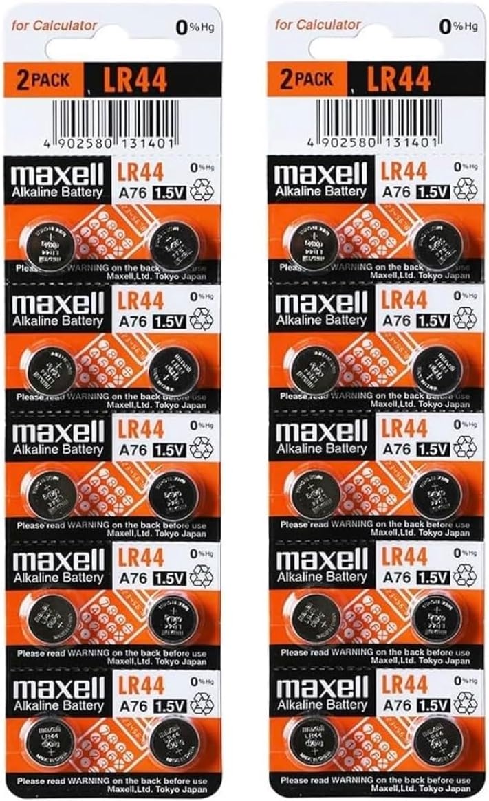 LR44 (A76) Batteries, 20 Count
