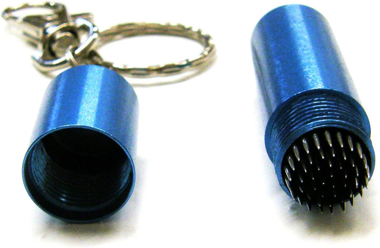 Pool Cue - Billiard Stick Tip Tool Pick w/Key Chain Choose Silver, Red or Blue