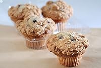 Vista 1 de Poppie's Dough Muffins gourmet grandes horneados frescos (12 piezas) Blueberry Streusel