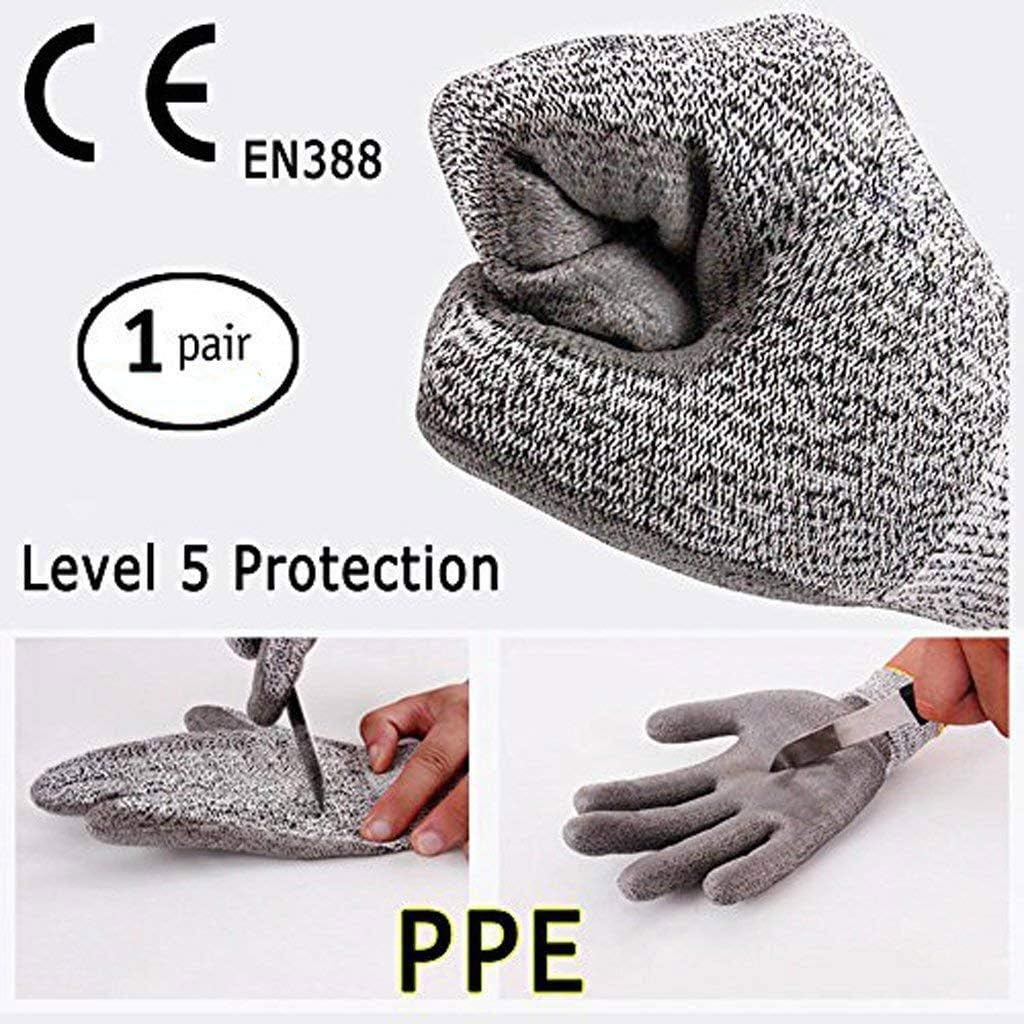 UrsoKuz Cut Resistant Gloves Size 8/M, CE EN388 Certified, PPE Level 5 Protection - Image 5