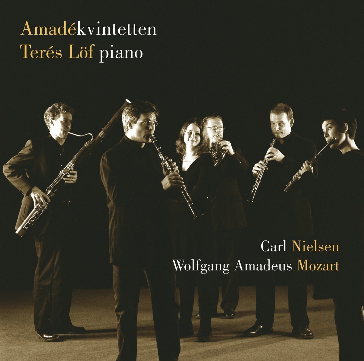 Mozart: Piano Quintet, Piano Sonata 12, Nielsen: Wind Quintet op43