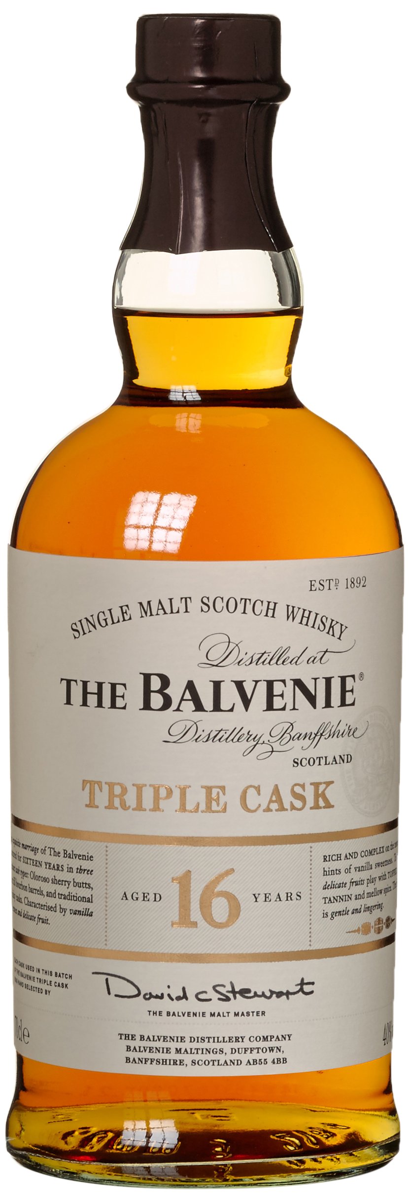 Balvenie 16 Year Old Triple Cask Single Malt Scotch Whisky 70 cl 