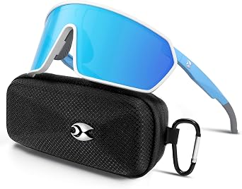 suoso Sports Cycling Sunglasses for Men UV400 Protection Wrap Around Sun Glasses for Women Running Baseball Bike TR90
