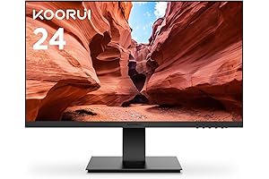 KOORUI 24-Inch Full HD HDMI Screen Monitor