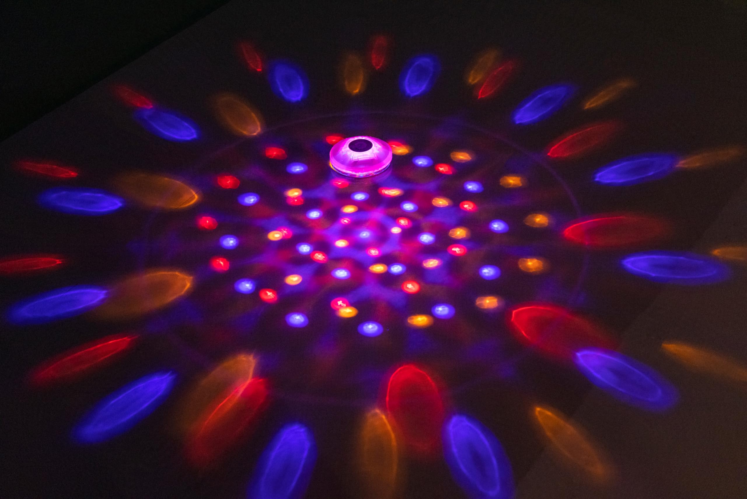 BESTWAY Luz LED Flotante para Piscinas FloatBright 15x14,2x6,7 cm Transparente