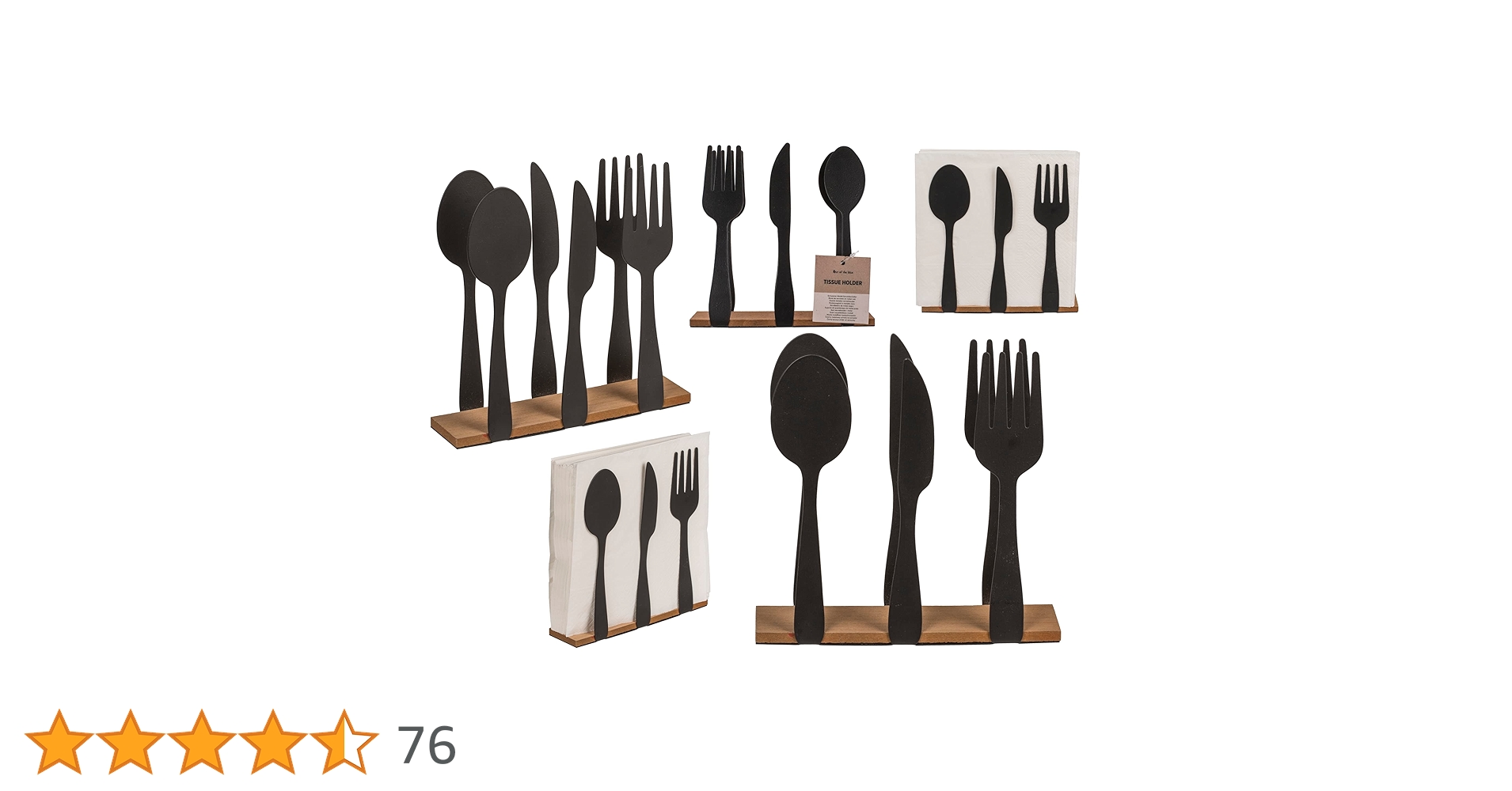 Out Of The Blue 144415 Napkin Holder, Metal