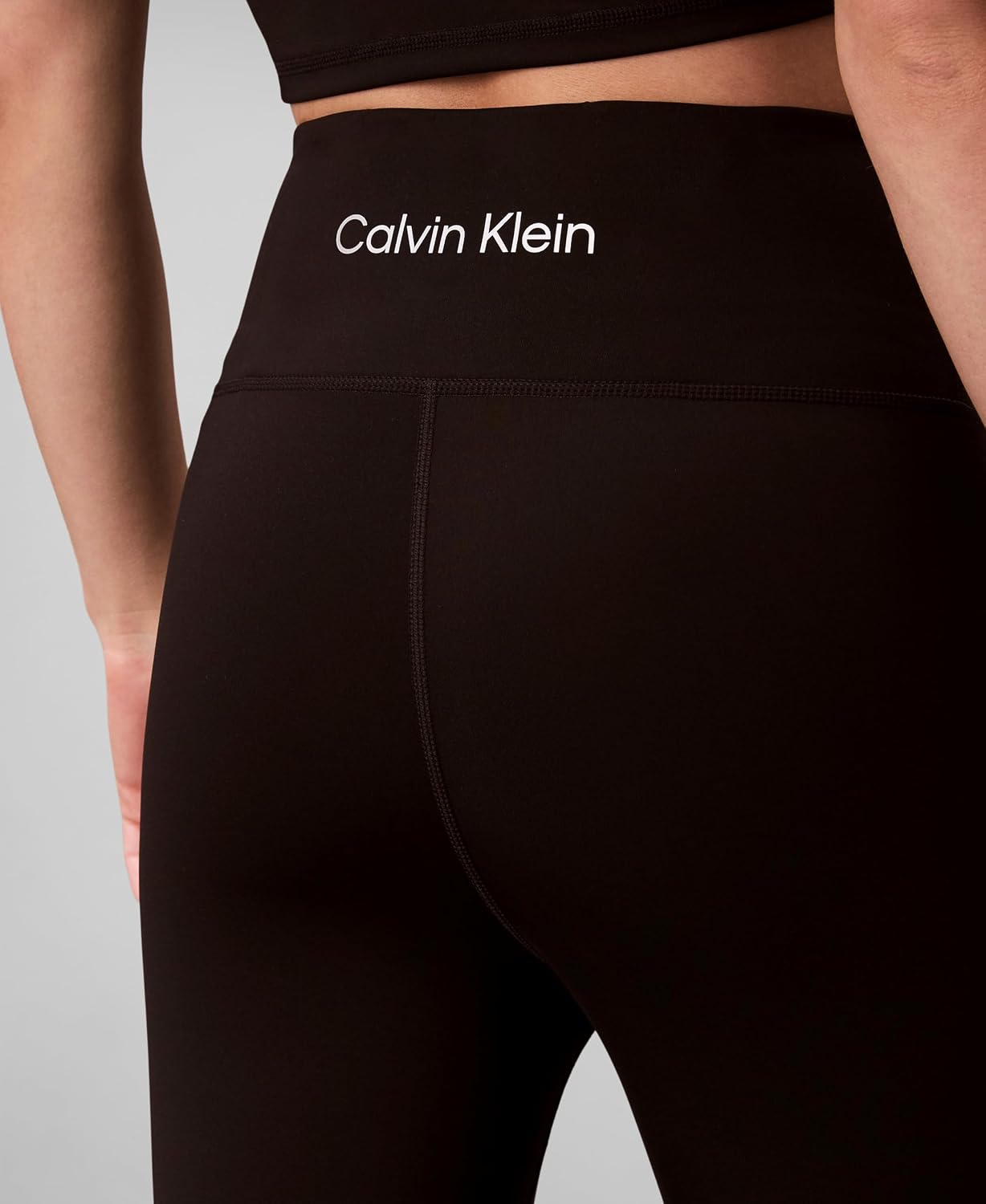 Calvin Klein Women's Performance Logo High Rise 7/8 Leggings