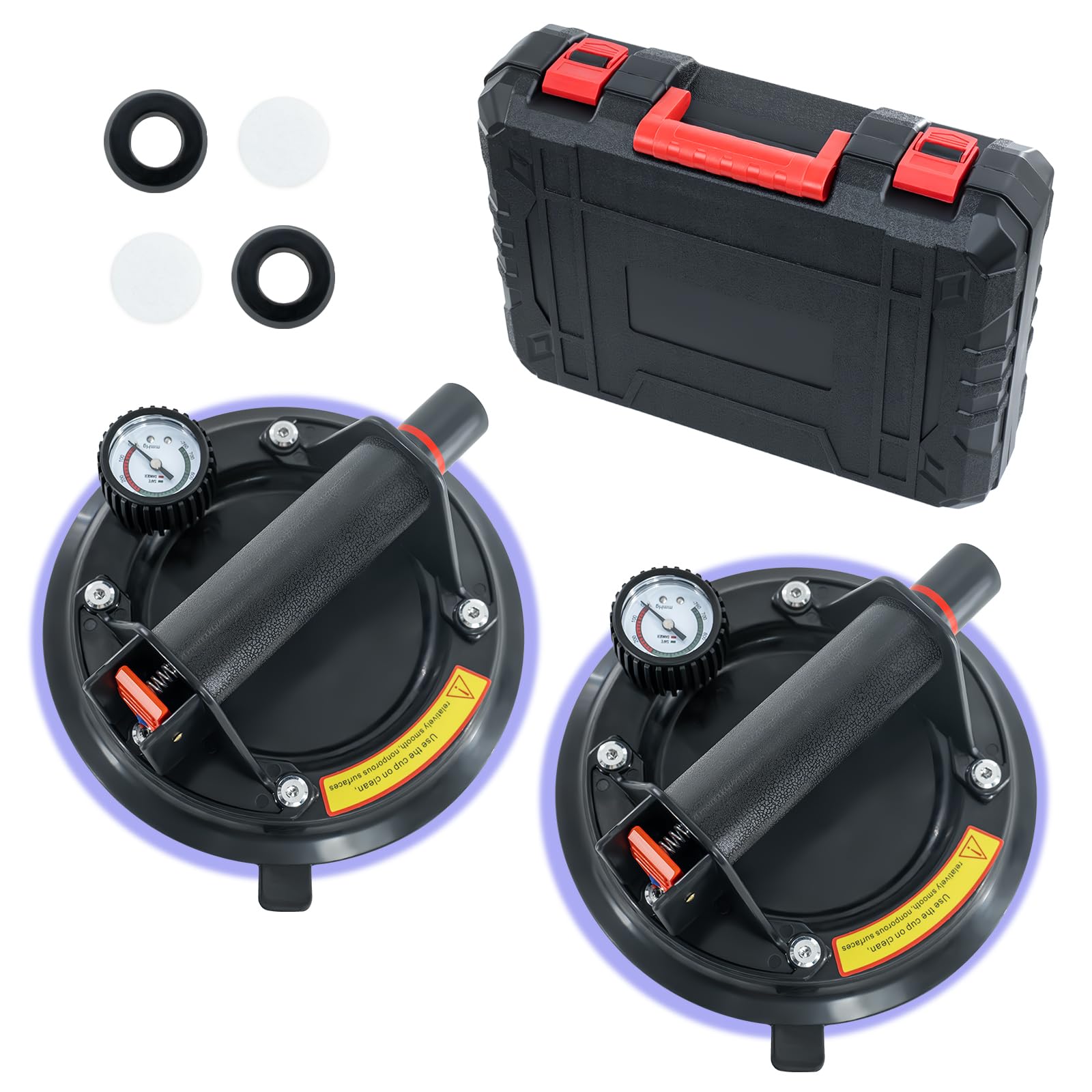 2 Pack Ventosa (Black)