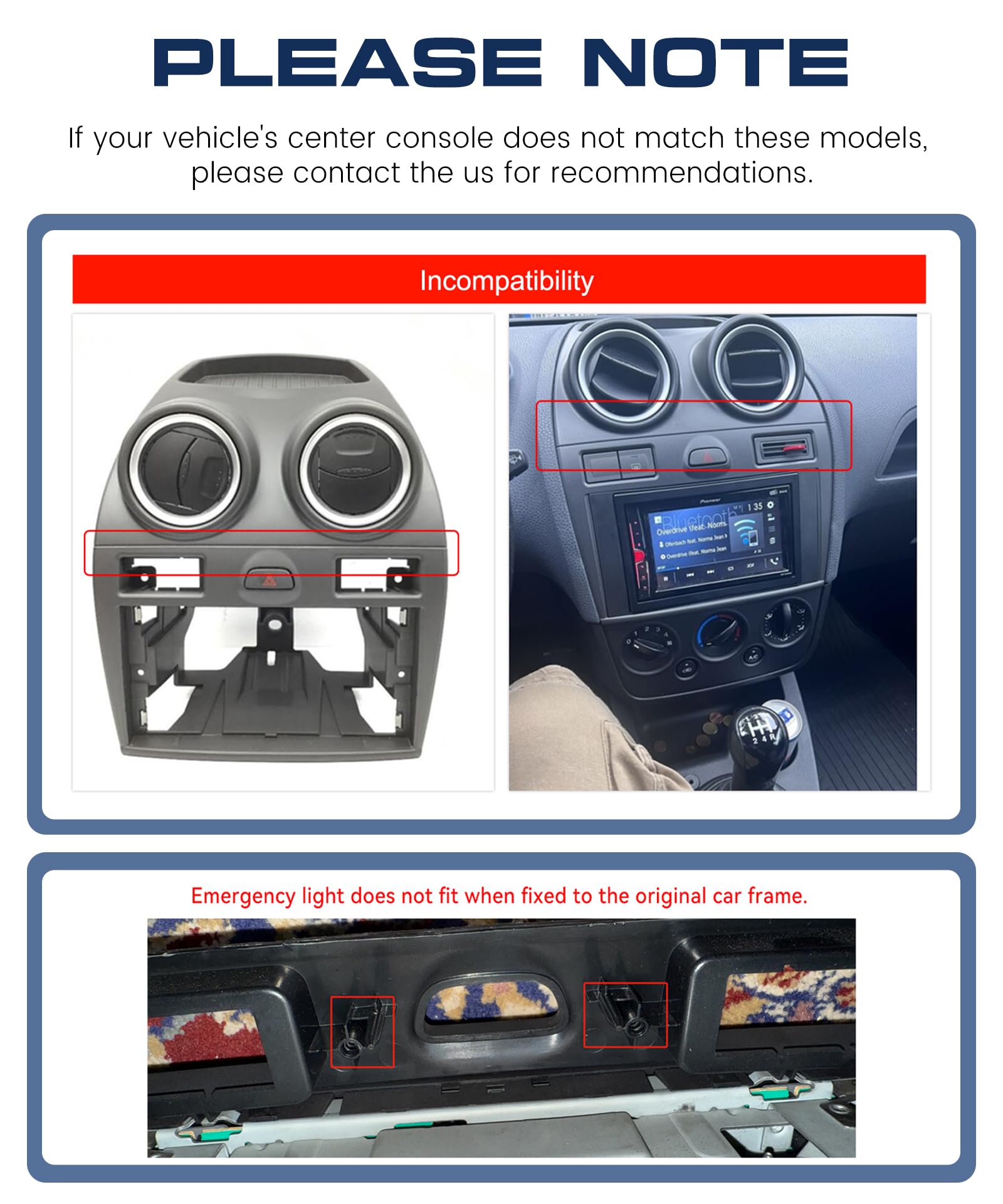 Rimoody Autoradio per Ford Fiesta Mk5 Mk VI 2002-2008 Carplay Wireless, 9 Pollici Touchscreen IPS Radio 2 din con Android Auto, Mirror Link, Bluetooth, FM/RDS, DSP, Comandi al Volante Retrocamera
