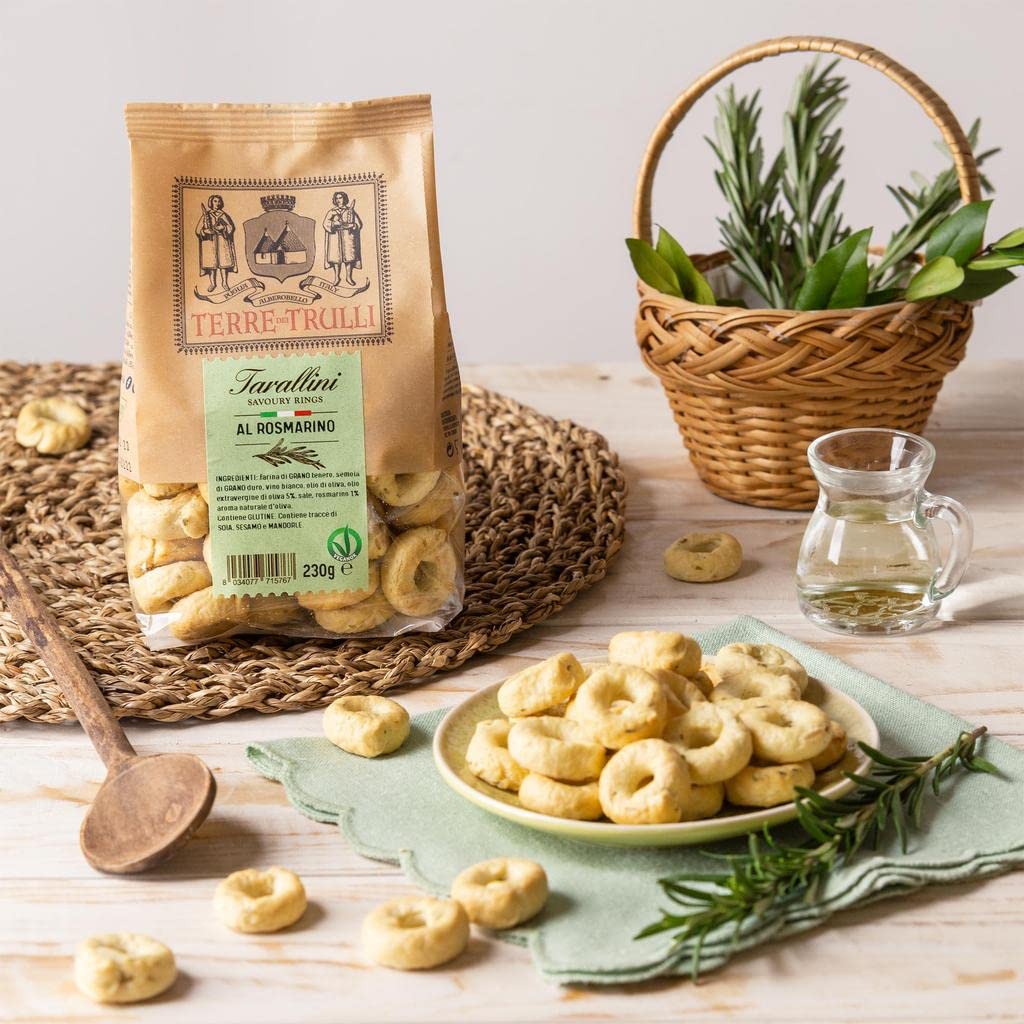 Tarallini de Apulia con Romero 5 x 230g