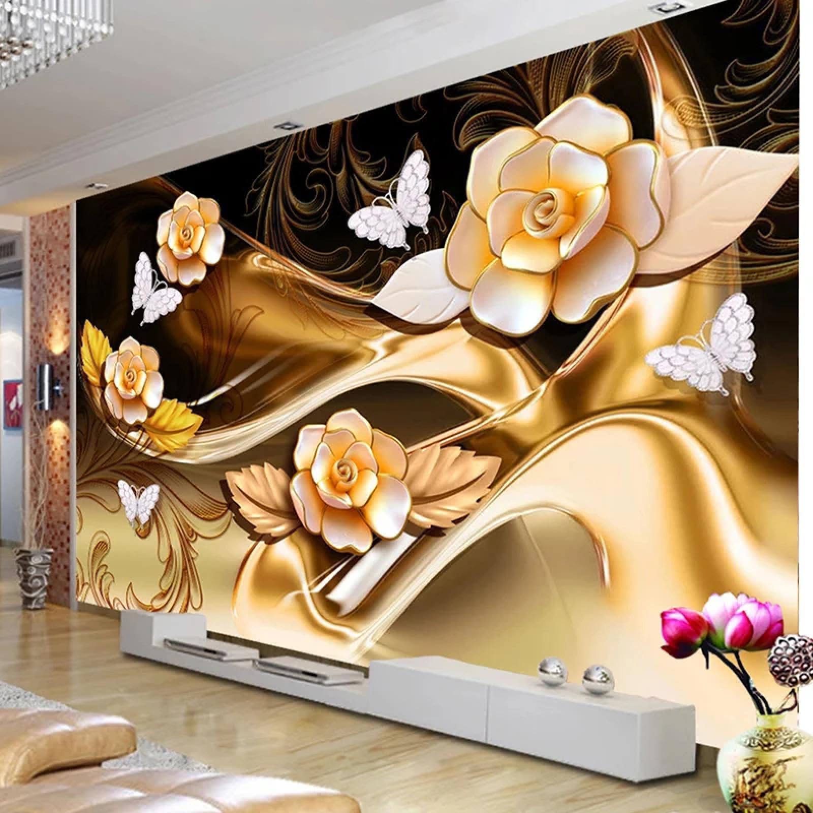 Décor mural 3D autoadhésif pour masquer les imperfections de vos murs de salon