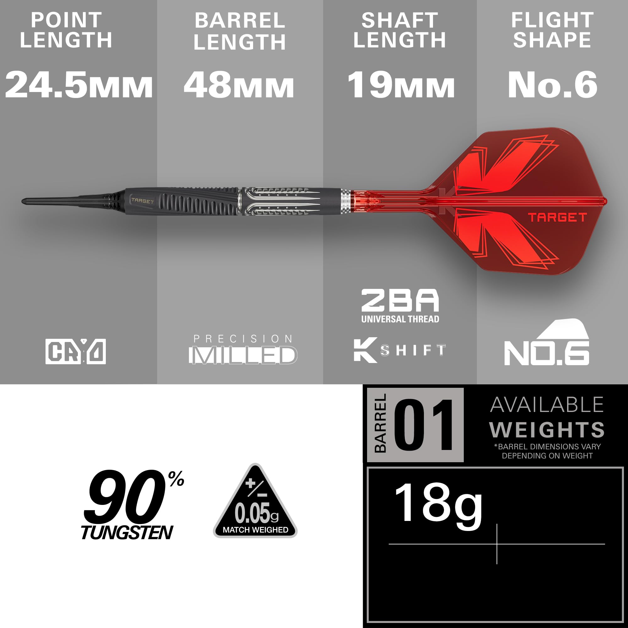 Amazon.com: Target Darts: Soft Tip Darts