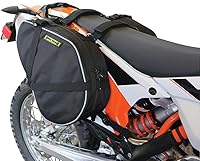 Nelson-Rigg RG-020 Dual Sport Enduro Saddlebags - Waterproof Expandable Universal Fit for KTM Honda Yamaha Suzuki Adventure Bikes