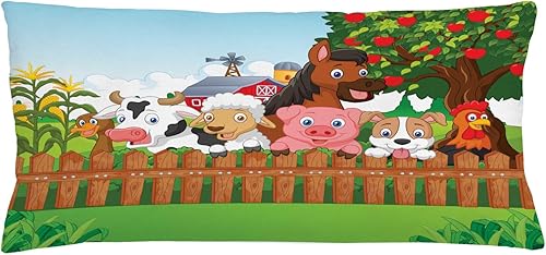 Miniatura 38 de Ambesonne Funda de cojín de fútbol, salpicaduras de colores en todas las pelotas de fútbol puntuación del campeonato de la Copa del Mundo Atlético,