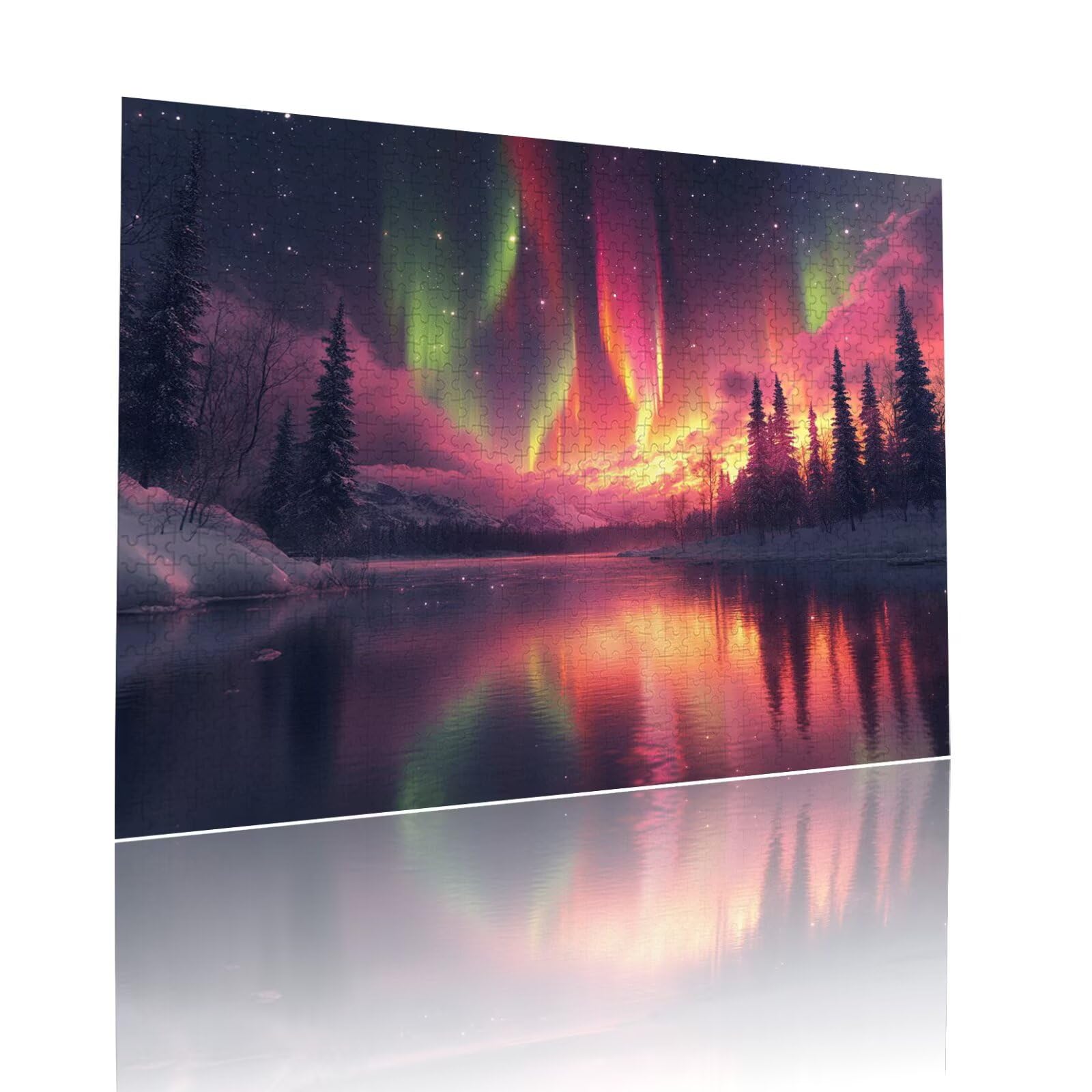 Puzzle Erwachsene 2000 Teile Aurora Sternenhimmel Educa Jigsaw für Kinder ab 8 Jahren Mädchen Jungen, Erwachsene Impossible Klassische Puzzles, Anspruchsvoll Spielspaß, Als Geschenke 70x99cm t-374