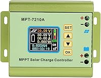 Vista 1 de Controlador solar MPPT DC12-60v, MPT-7210A controlador LCD Pantalla LCD Regulador de panel solar de energía para batería de litio