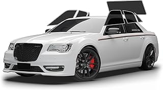 Autotek DIY Car Window Tinting Kit - Customize Shade: 5%, 10%, 20%, 35%, 50%, 70%, for Chrysler All Models Sides & Back Windows - Pre-Cut colorants for UV Blocking and Blast Protection