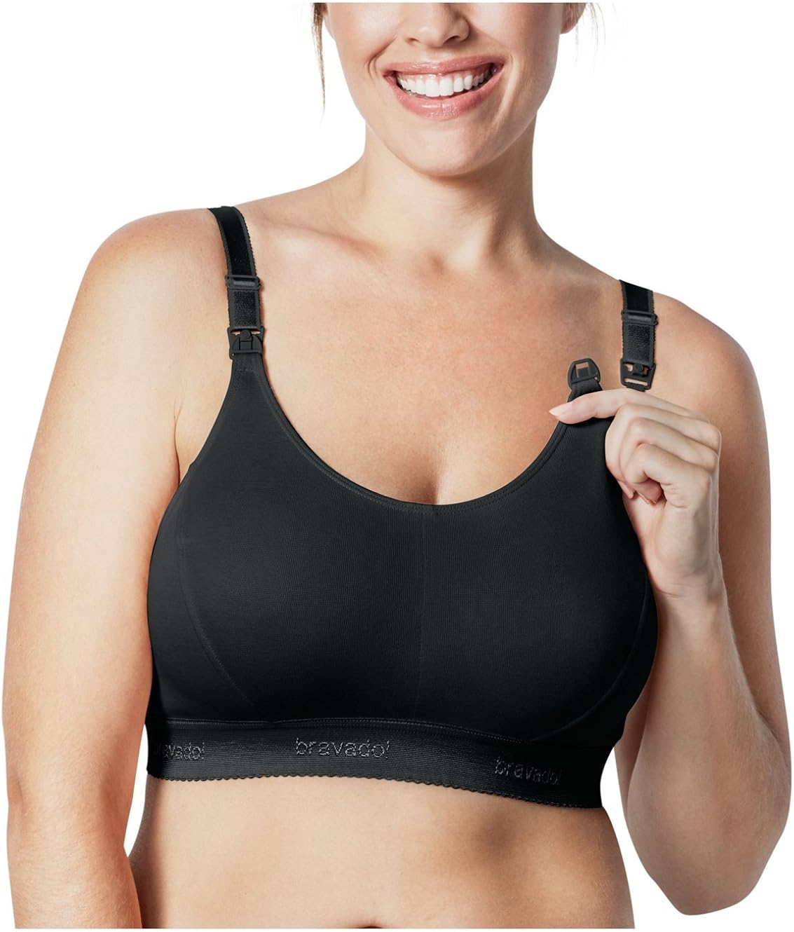 BRAVADO! DESIGNS Women's Original Nursing Bra Double Plus