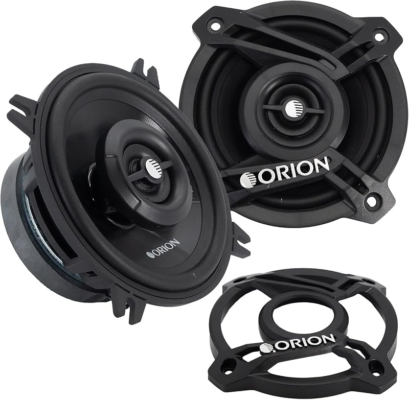 ORION Cobalt CB42 parlantes coaxiales para auto de 4" y 2 vías, par de 160 W | Audio de rango completo, cono de polipropileno, envolvente de caucho de butilo, fácil instalación