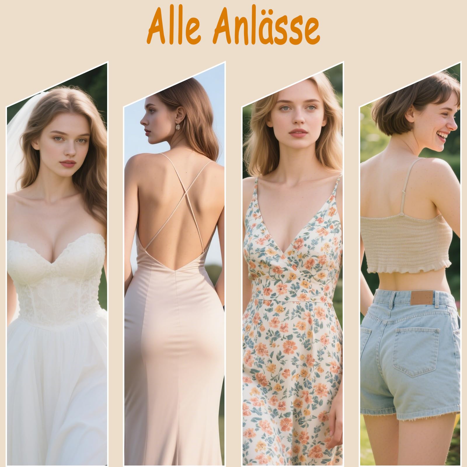 Klebe BH Push Up Trägerloser– Selbstklebender Rückenfreier BHS für Frauen mit Brustwarzenabdeckung Wiederverwendbarer Silikon-Stick BH on für A/B/C/D-Cup Klebe BHS