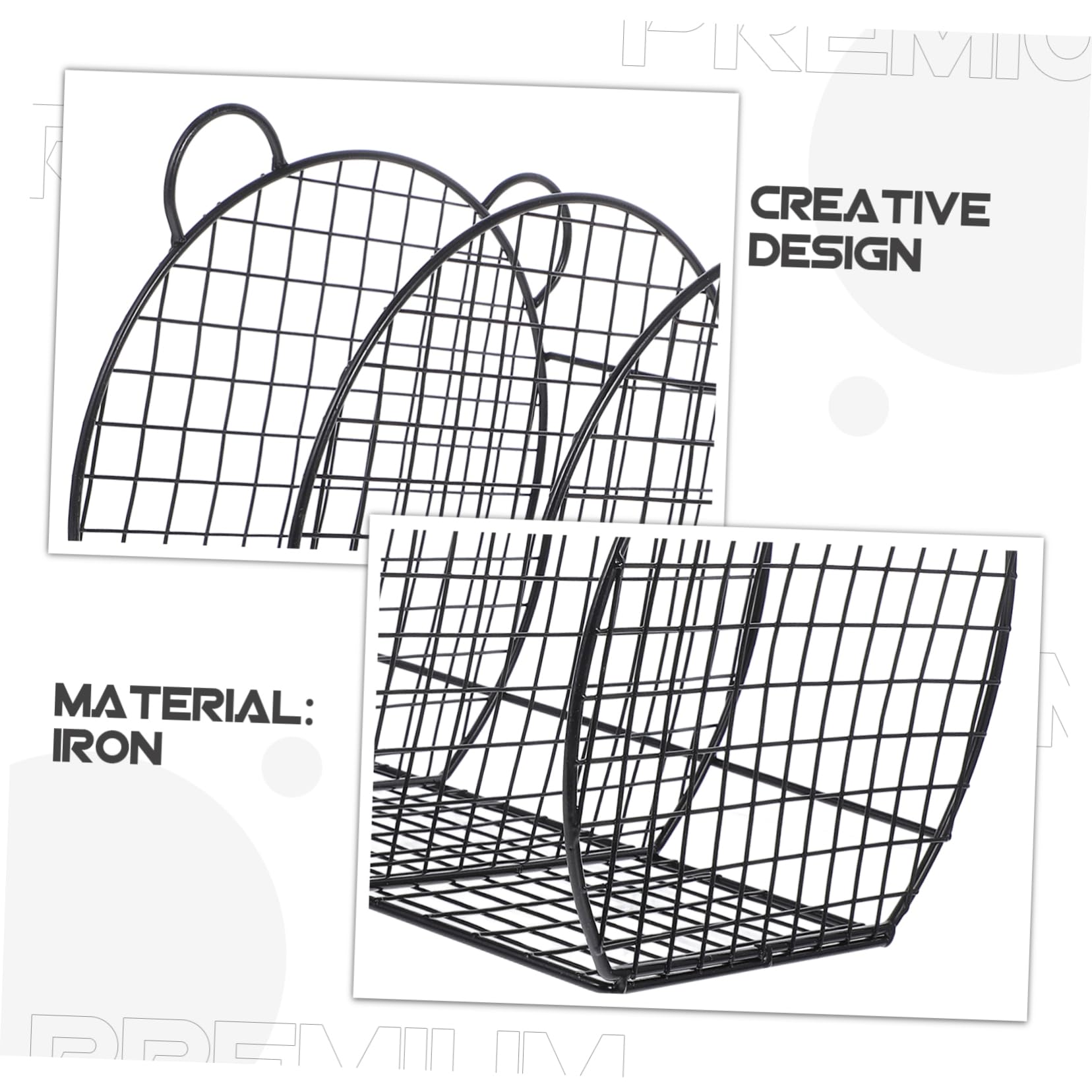 Organizer Per Libri Da Scrivania Metallo Con Scomparti Portadocumenti Da Tavolo Per Riviste e Album Design Resistente e Capiente Per Ufficio e Biblioteca