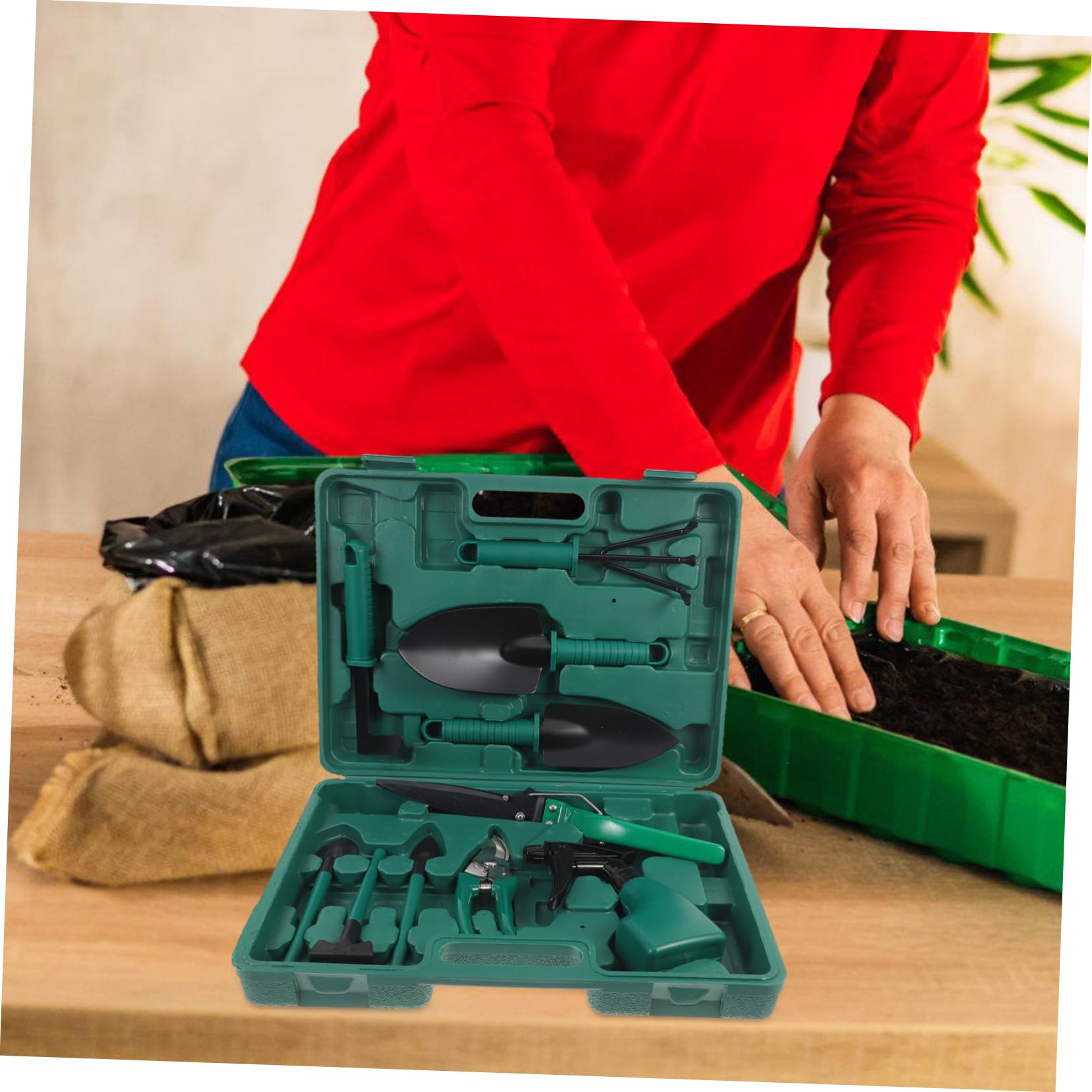 YARNOW 1 Ensemble D'Outils De Jardinage Outils De Jardin pour des Pelles De Jardin Pulvérisateur De Jardinage Pelles De Outils De Râteau De Jardin Pelles De Plantation
