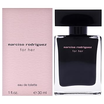 Narciso Rodriguez For Her Eau de Toilette Spray, 1 Ounce, Pink