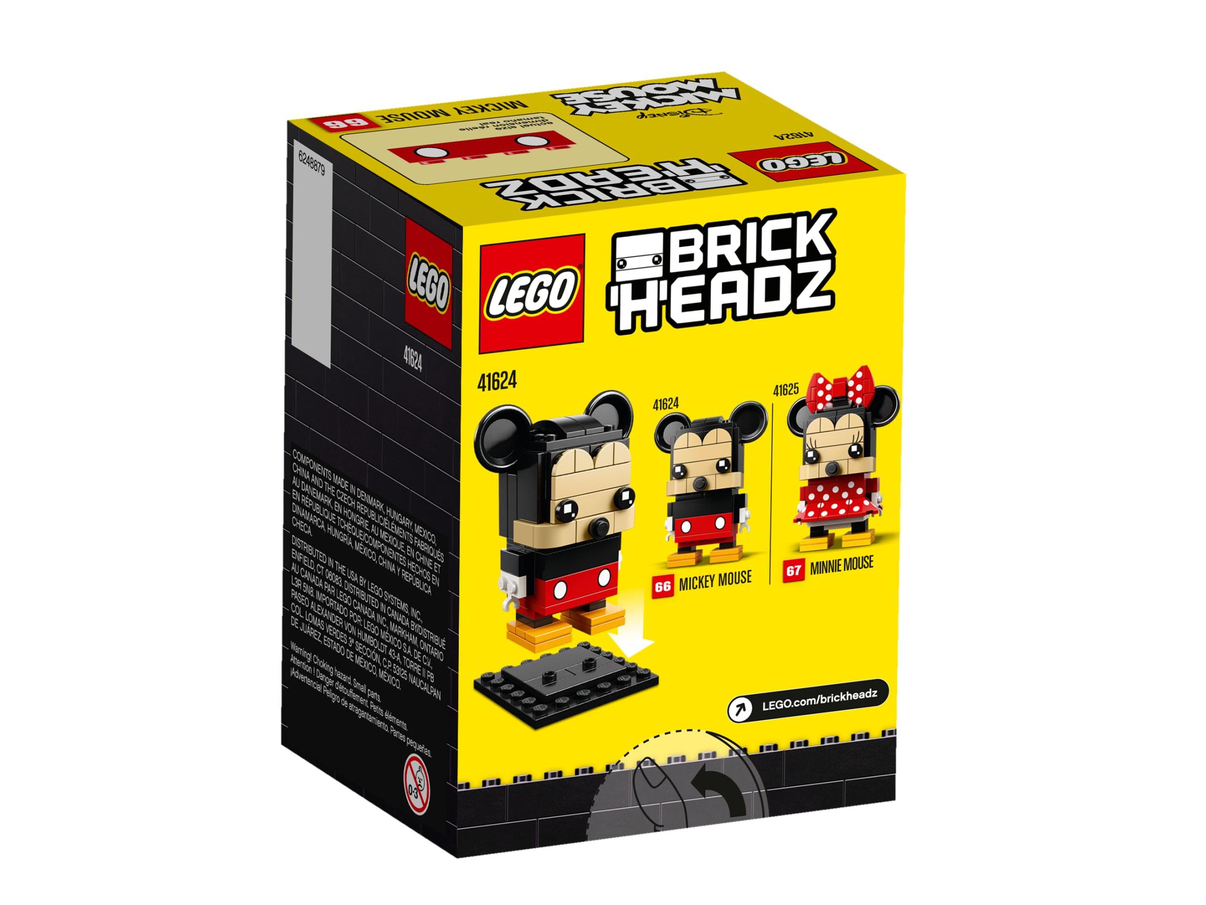 Amazon.co.jp: レゴ(LEGO) ブリックヘッズ ミッキーマウス 41624