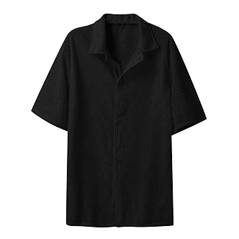 Amazon.com: Men's Floral Lace Shirt See Through Button Front