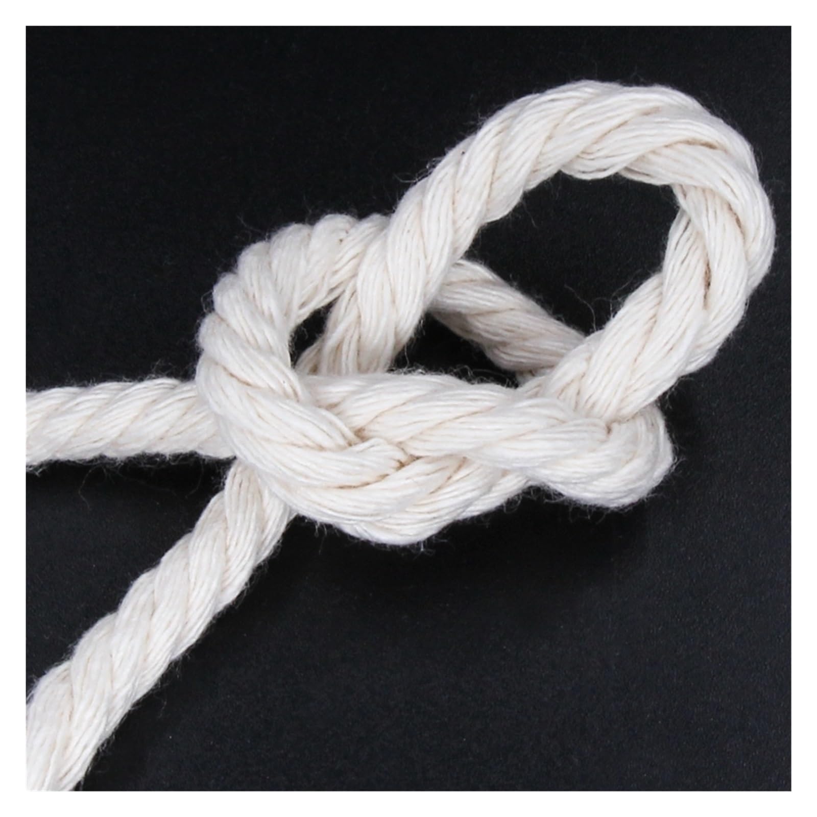 1mm-10mm Cotone Macrame Cavo Corda Stringa FAI DA TE Fatti A Mano Arazzi Naturale 3mm Corda Cucito Boemia Decorazione Della Casa di Nozze