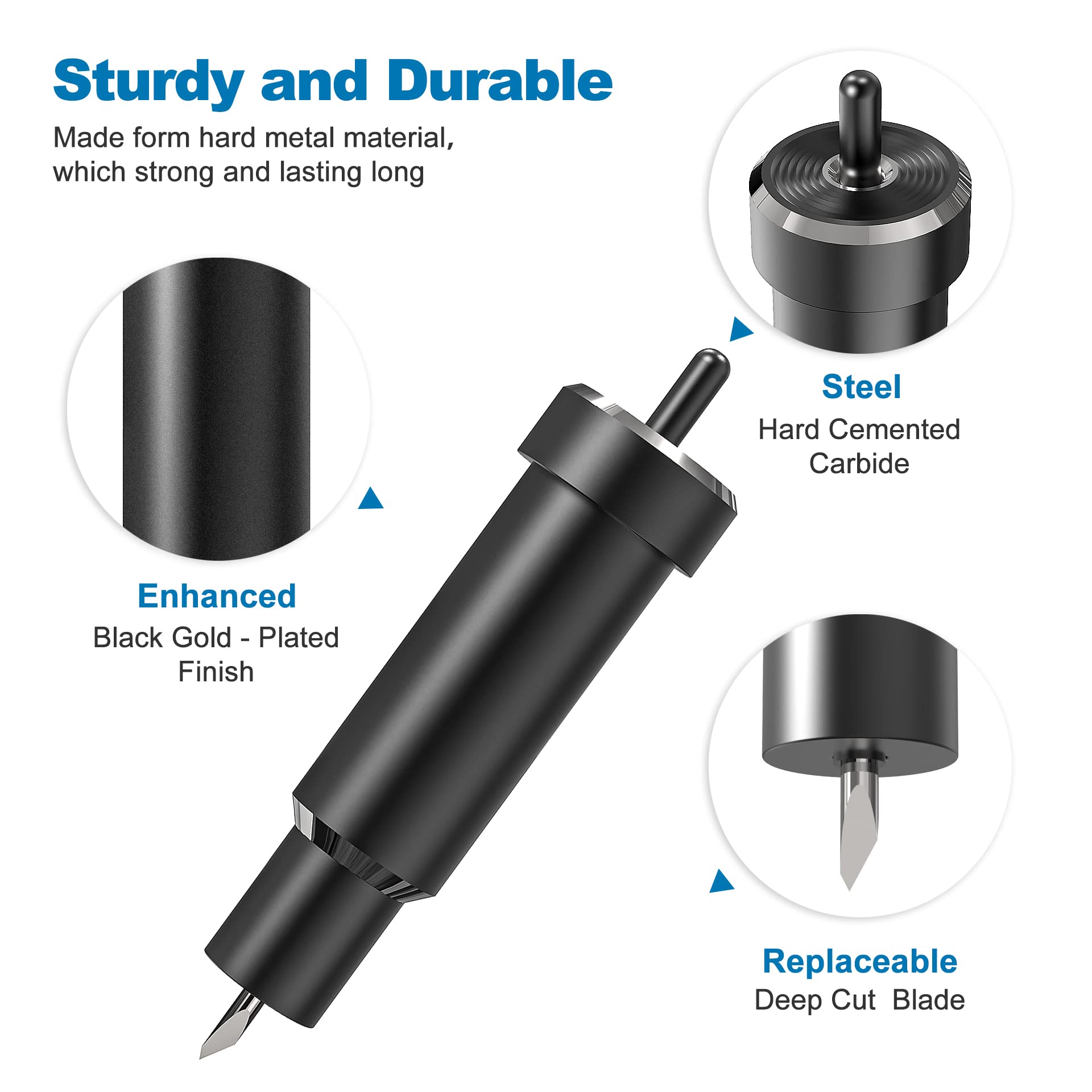 Buy Explore Black Deep Cut Housing + Replacement Deep point Blade
