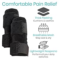 Vista 7 de Férula Vive para dedos (paquete de 2) - Enderezador universal de dedos - Férulas para dedos rotos y de dedo gatillo - Soporte de dedo para dolor