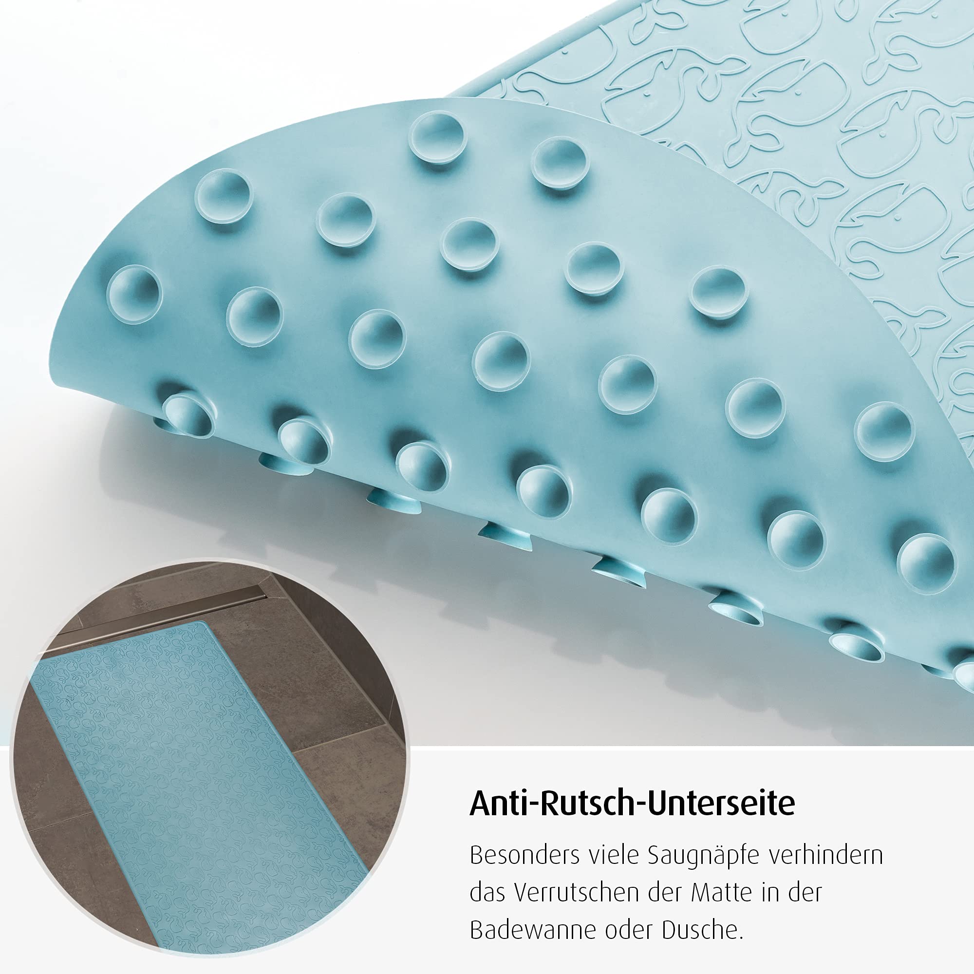 LON Oreiller De Bain Pour Bébé Tapis De Bain Pour Bébé Taille Appropriée Drainage Rapide Maillot