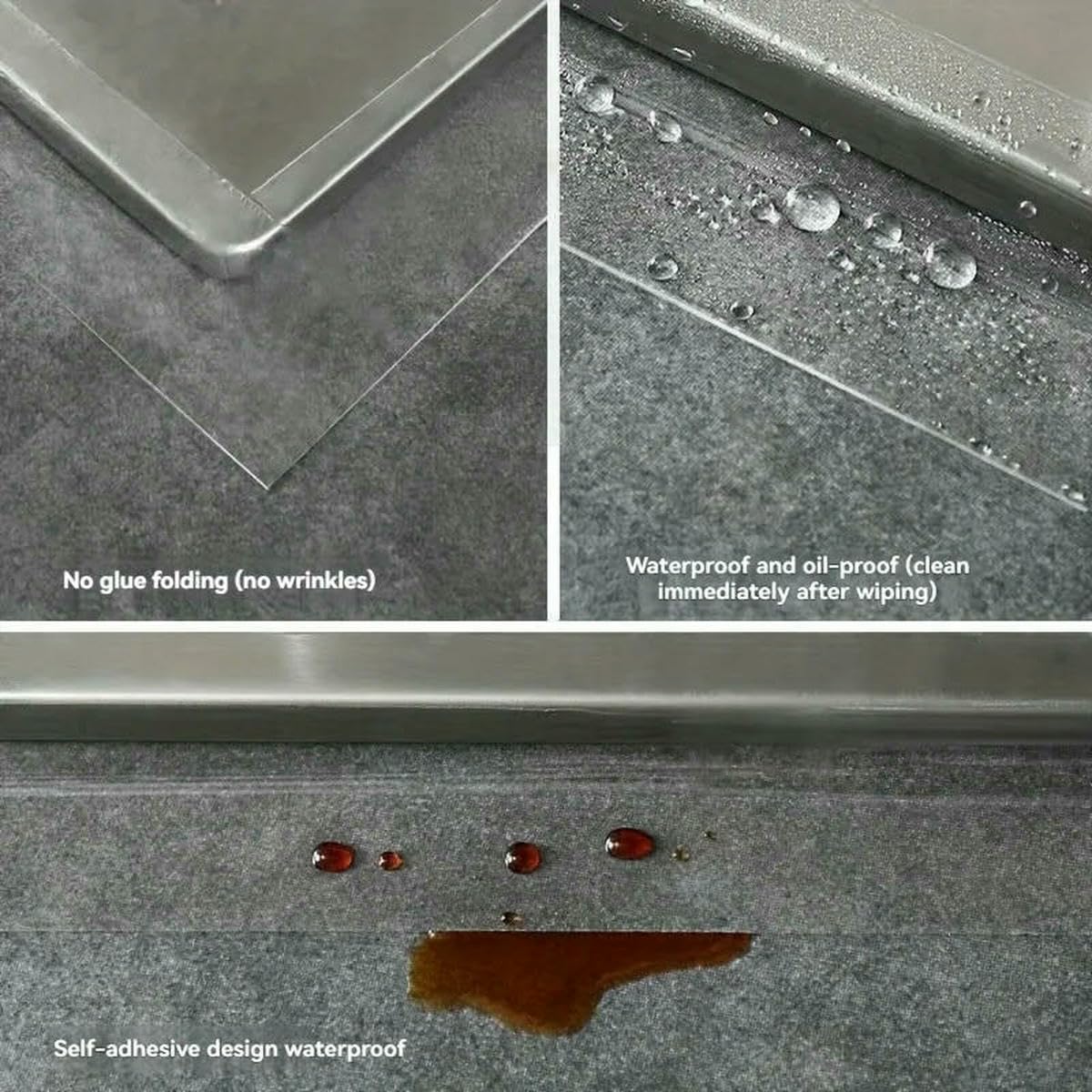 Bande adhésive nano imperméable anti-taches 5 cm x 10 m transparente pour joints cuisine salle de bain