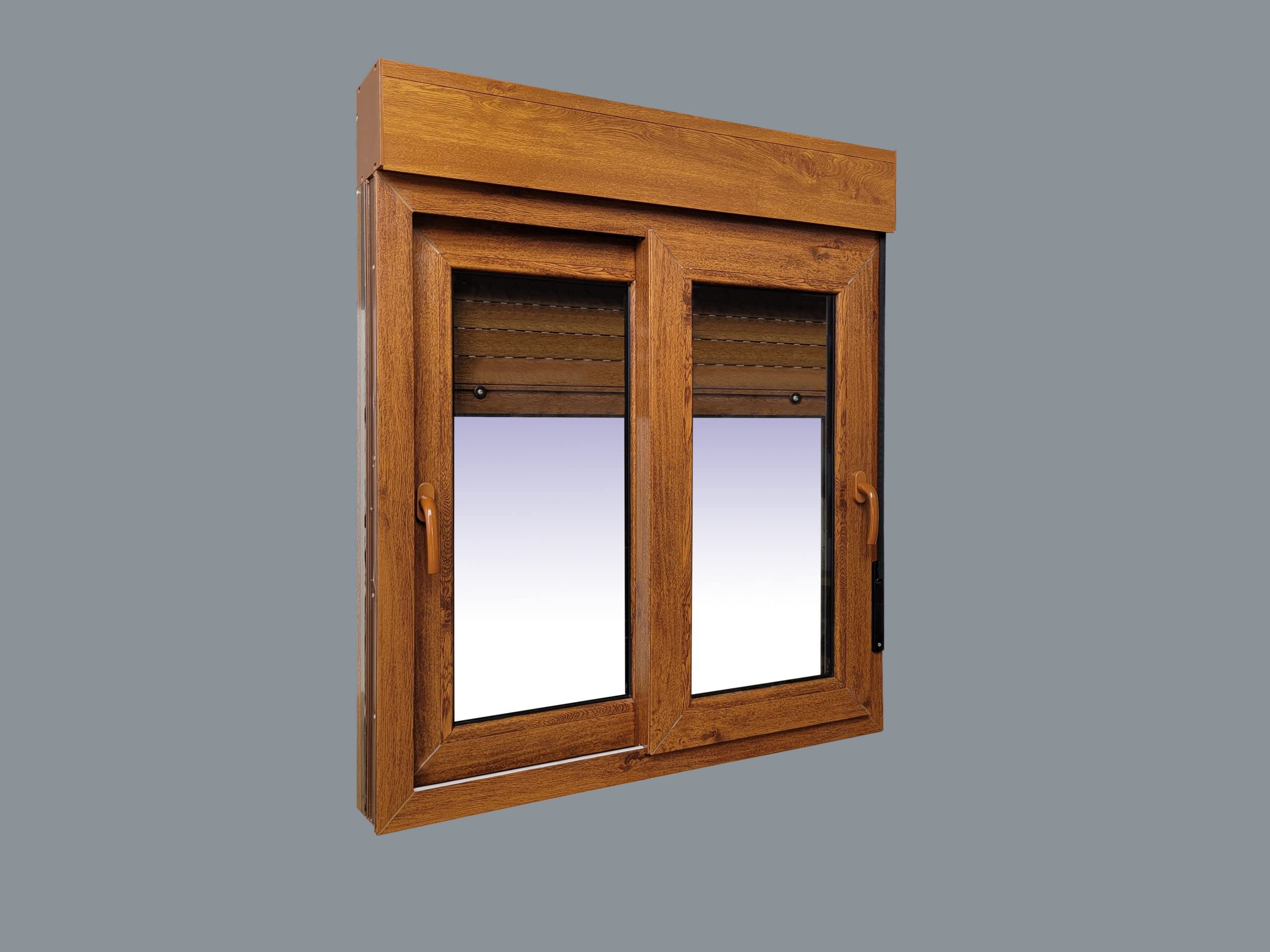 Ventanastock Ventana PVC Corredera Con Persiana (PVC) 1000x1155 2 hojas