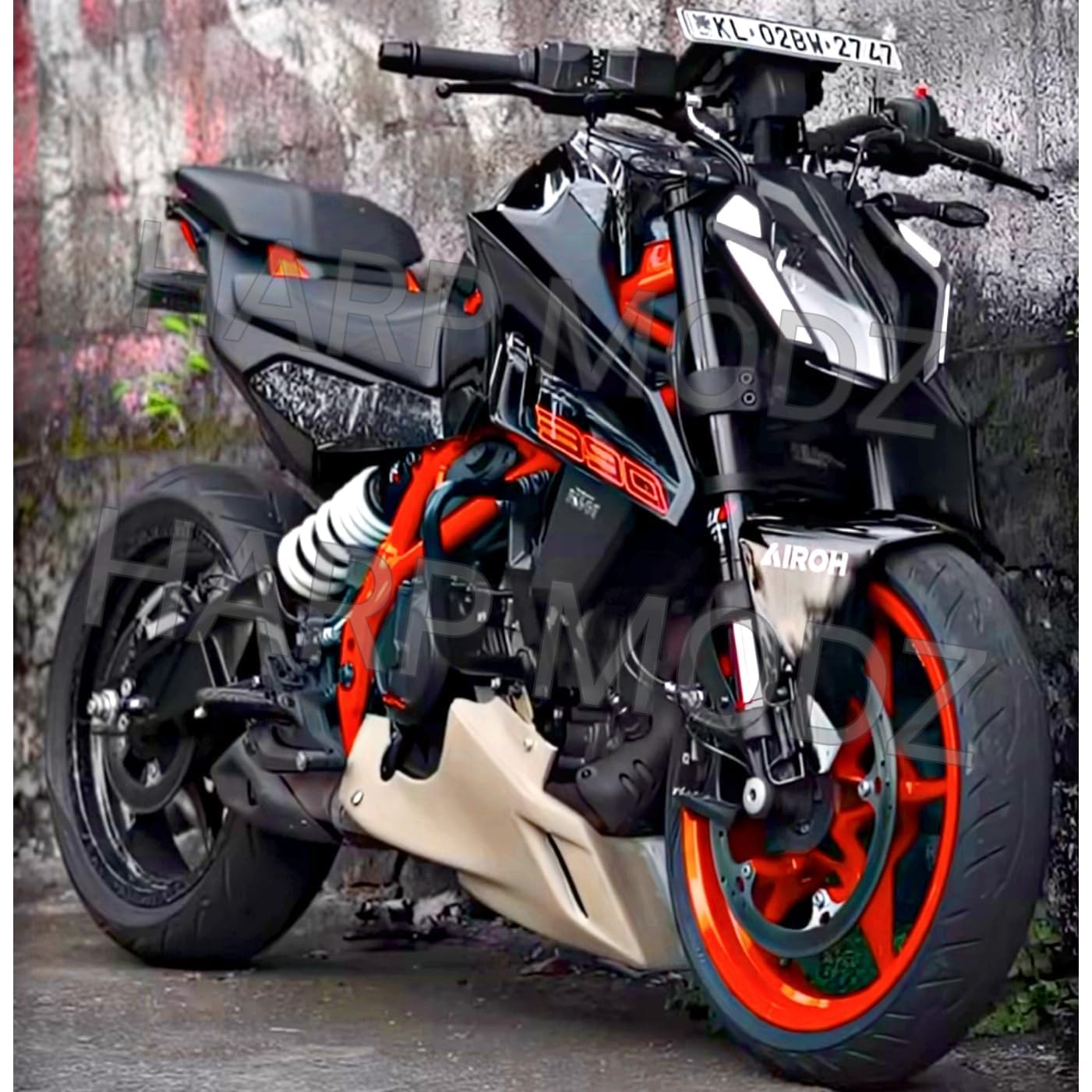 Amazon HARP MODZ Racing Underbelly Engine Guard 1.0 for KTM Duke - Image 1