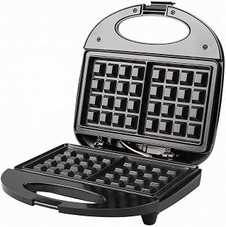 Sandwich Maker with Non Plates | Hinged Clamshell Design, Electric Sandwich Maker, for Quick Breakfasts