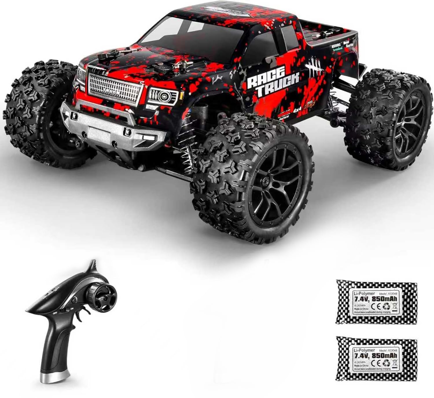 Race Truck 1:18スケール オフロード 4WD Amazon.com: HAIBOXING 1:18 Scale All Terrain RC Car 36KM/H